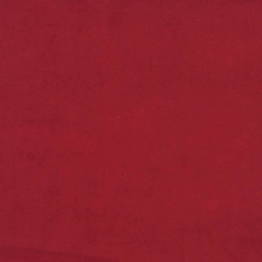 Chaise à bascule Rouge bordeaux Velours