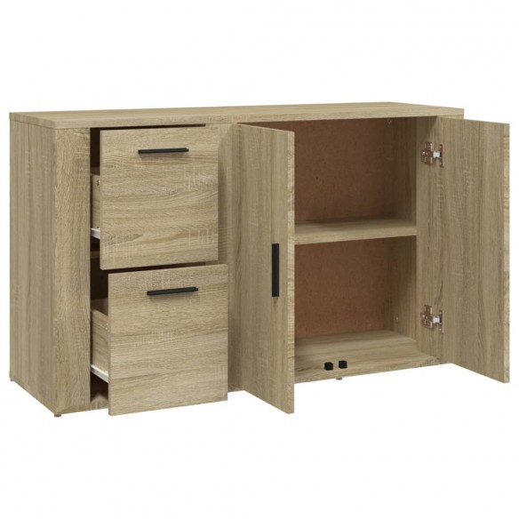 Buffet Chêne sonoma 100x33x59,5 cm Bois d'ingénierie