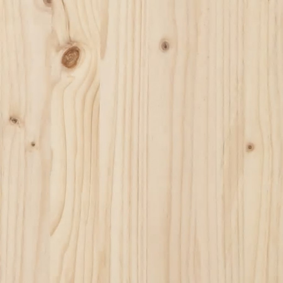 Lit 90x200 cm Bois massif