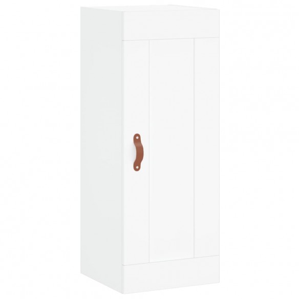 Armoire murale blanc 34,5x34x90 cm bois d'ingénierie