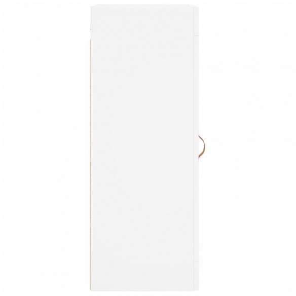 Armoire murale blanc 34,5x34x90 cm bois d'ingénierie