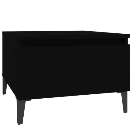 Table d'appoint Noir 50x46x35 cm  2