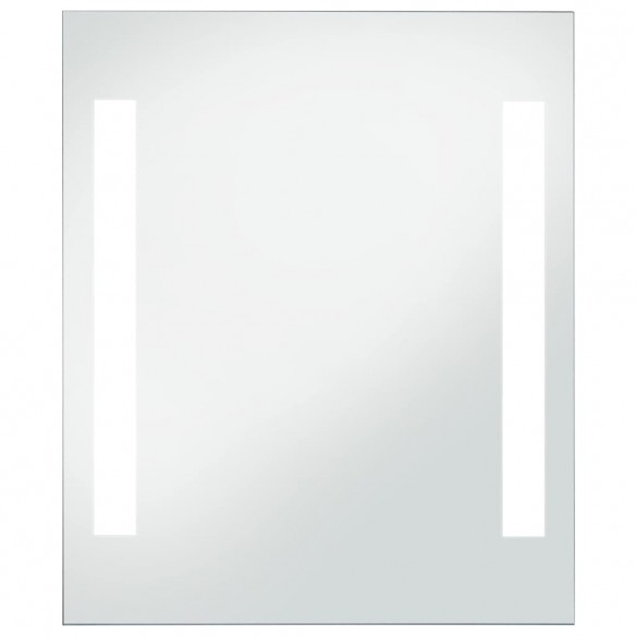 Miroir mural à LED pour salle de bains 50x60 cm