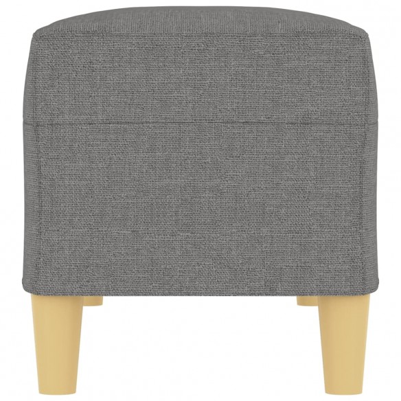 Banc Gris foncé 100x35x41 cm Tissu