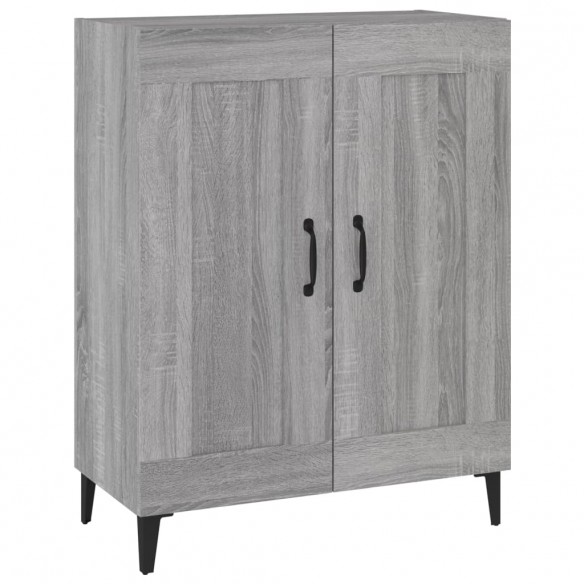 Buffet sonoma gris 69,5x34x90 cm bois d'ingénierie