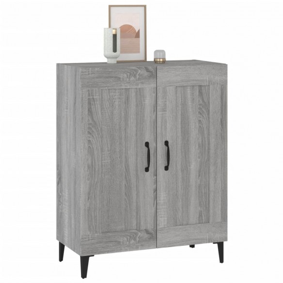 Buffet sonoma gris 69,5x34x90 cm bois d'ingénierie