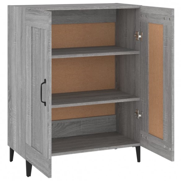 Buffet sonoma gris 69,5x34x90 cm bois d'ingénierie