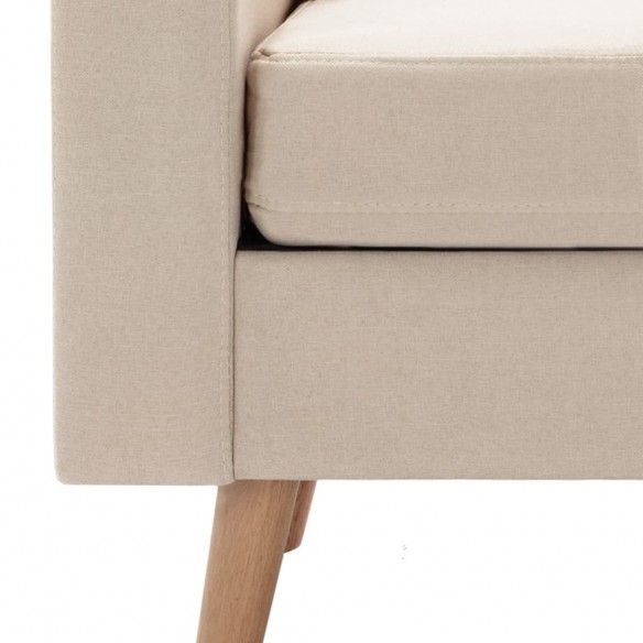 Fauteuil Crème Tissu