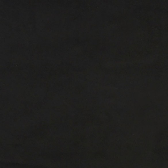 Sommier à lattes de lit Noir 80x200 cm Velours