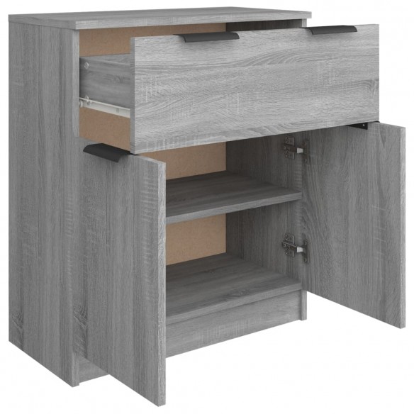 Buffet Sonoma gris 60x30x70 cm Bois d'ingénierie