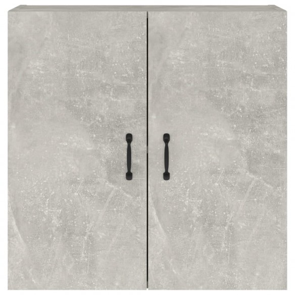 Armoire murale Gris béton 60x31x60 cm Bois d'ingénierie