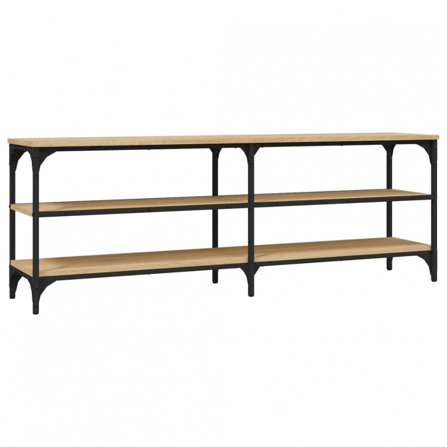 Meuble TV chêne sonoma 140x30x50 cm bois d'ingénierie Meuble TV chêne sonoma 140x30x50 cm bois d'ingénierie