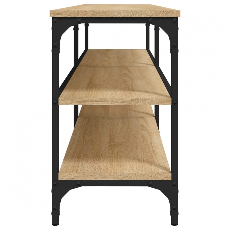 Meuble TV chêne sonoma 140x30x50 cm bois d'ingénierie Meuble TV chêne sonoma 140x30x50 cm bois d'ingénierie