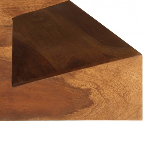 Table basse Bois massif de Sesham 90 x 60 x 30 cm