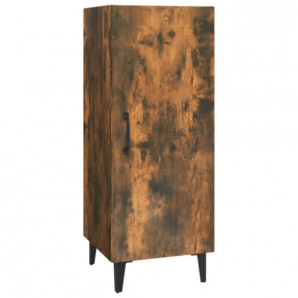 Buffet Chêne fumé 34,5x34x90 cm Bois d'ingénierie