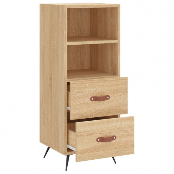 Buffet Chêne sonoma 34,5x34x90 cm Bois d'ingénierie