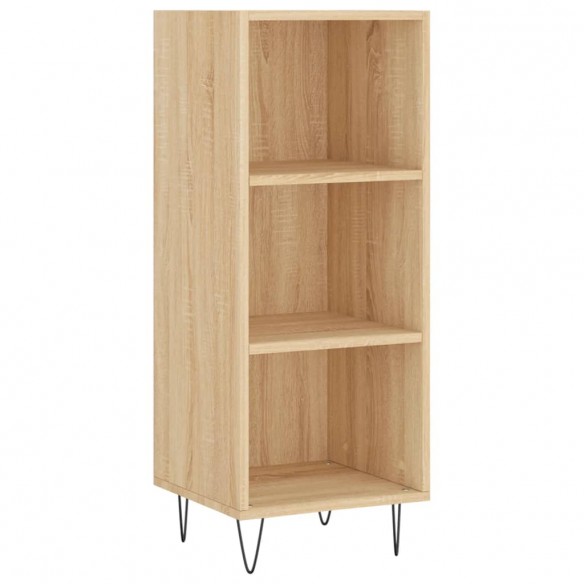 Buffet haut Chêne sonoma 34,5x32,5x180 cm Bois d'ingénierie