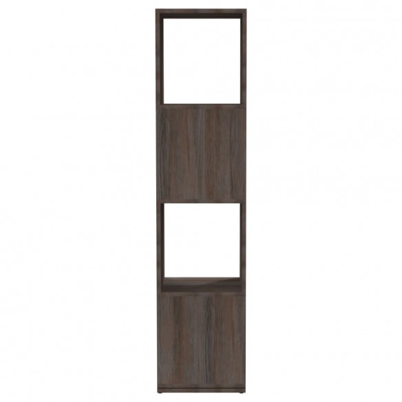 Armoire rotative Gris/chêne Sonoma 34,5x34,5x147,5 cm Aggloméré