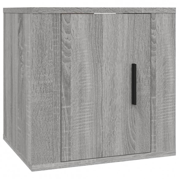 Ensemble de meubles TV 3 pcs Sonoma gris Bois d'ingénierie