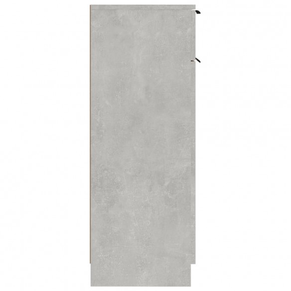 Armoire de salle de bain Gris béton 32x34x90 cm