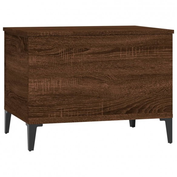 Table basse Chêne marron 60x44,5x45 cm Bois d'ingénierie