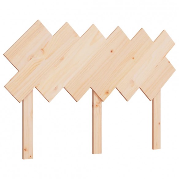 Tête de lit 132x3x81 cm Bois massif de pin