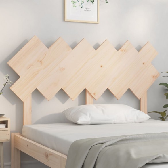 Tête de lit 132x3x81 cm Bois massif de pin