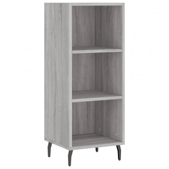 Buffet sonoma gris 34,5x32,5x90 cm bois d'ingénierie