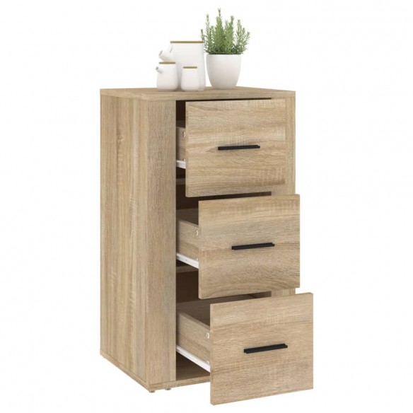 Buffet Chêne sonoma 40x33x70 cm Bois d'ingénierie