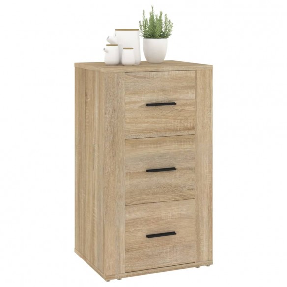 Buffet Chêne sonoma 40x33x70 cm Bois d'ingénierie