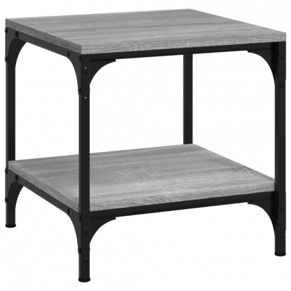 Tables d'appoint 2pcs Sonoma gris 40x40x40 cm Bois d'ingénierie