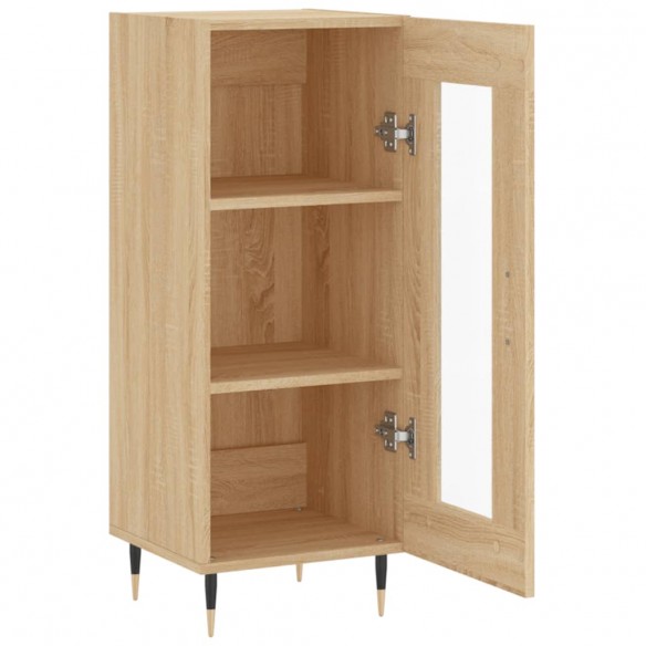 Buffet Chêne sonoma 34,5x34x90 cm Bois d'ingénierie