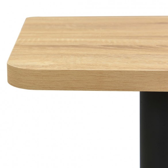 Table de bistro Couleur chêne 60x60x107 cm