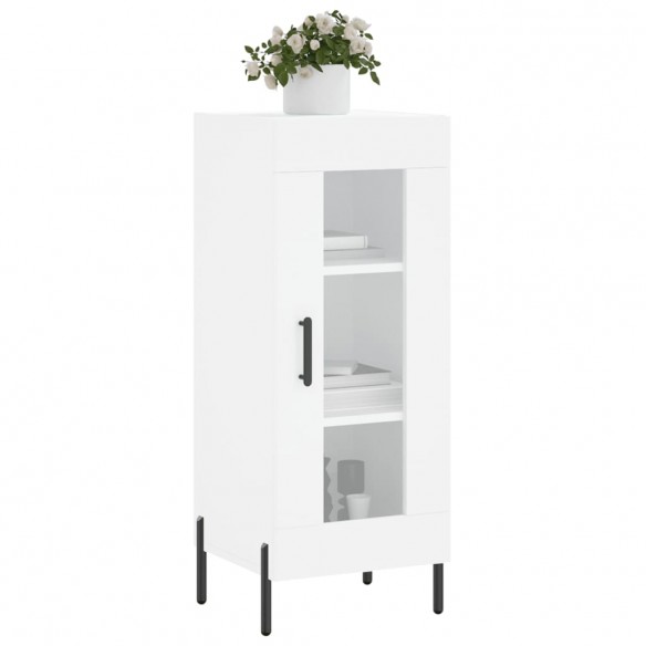 Buffet blanc 34,5x34x90 cm bois d'ingénierie