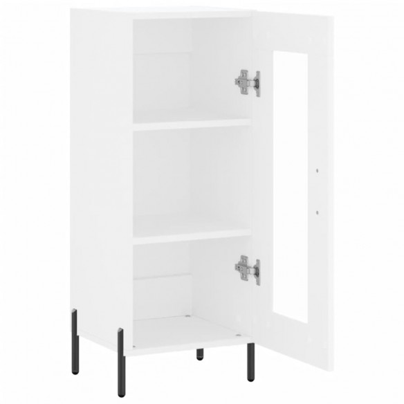 Buffet blanc 34,5x34x90 cm bois d'ingénierie