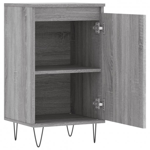 Buffet sonoma gris 40x35x70 cm bois d'ingénierie