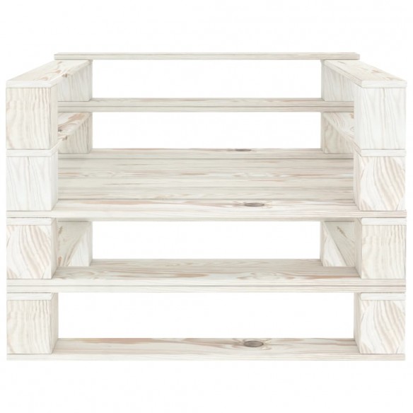 Fauteuil palette de jardin Bois Blanc