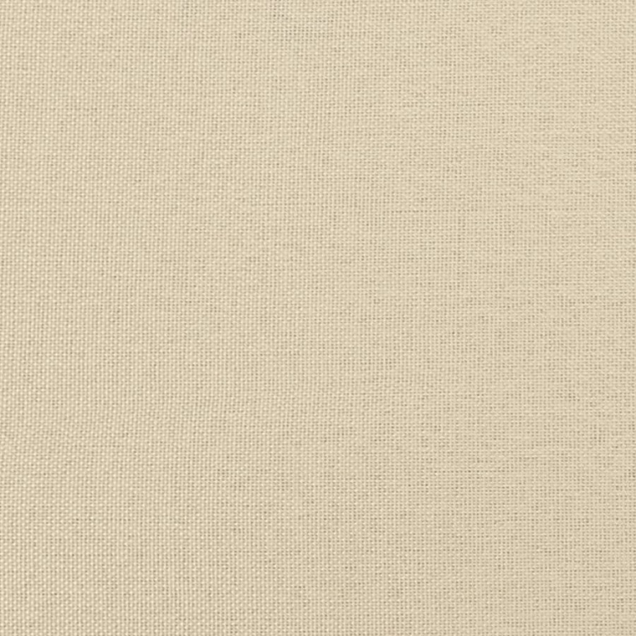 Banc beige 110x40x70 cm lin