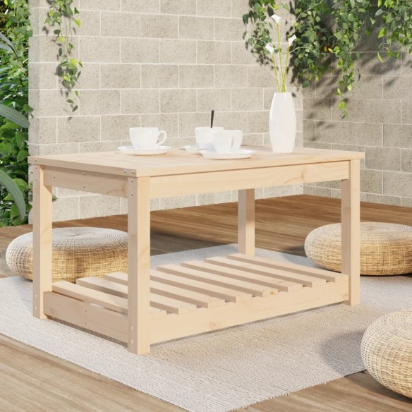 Table de jardin 82,5x50,5x45 cm bois massif de pin