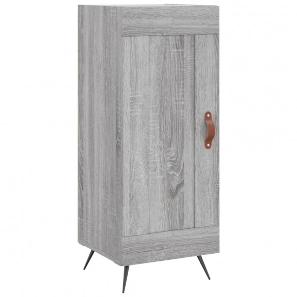 Buffet haut Sonoma gris 34,5x34x180 cm Bois d'ingénierie