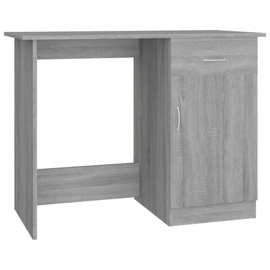 Bureau Sonoma gris 100x50x76 cm 