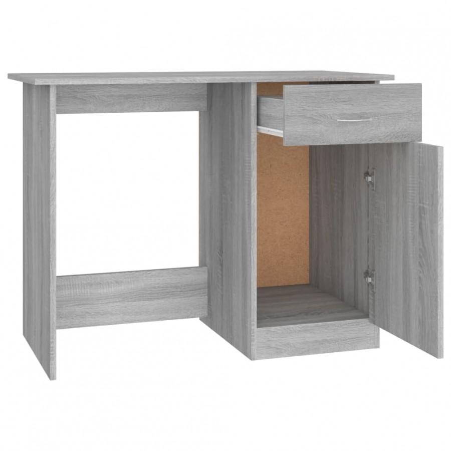 Bureau Sonoma gris 100x50x76 cm 