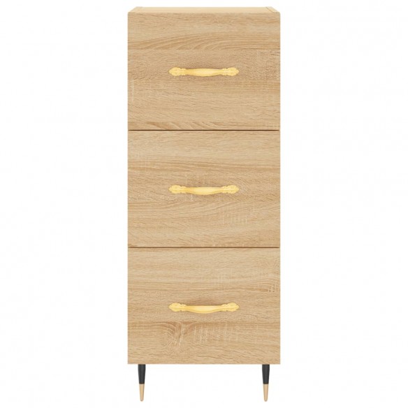 Buffet Chêne sonoma 34,5x34x90 cm Bois d'ingénierie