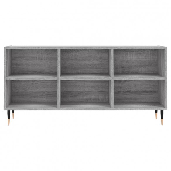 Meuble TV sonoma gris 103,5x30x50 cm bois d'ingénierie