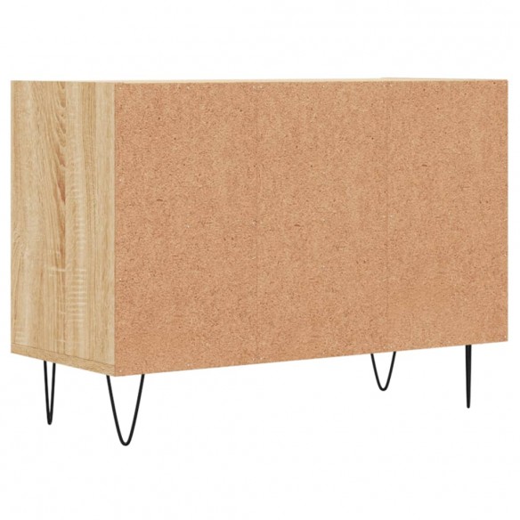 Meuble TV chêne sonoma 69,5 x 30 x 50 cm bois d'ingénierie