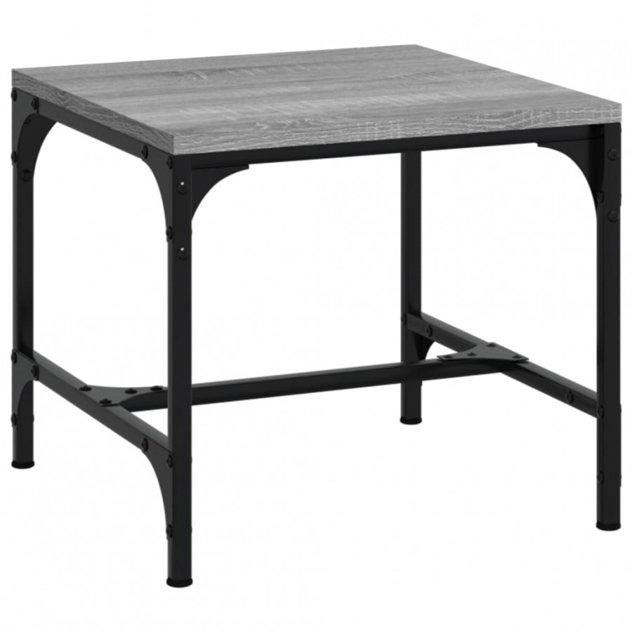 Tables d'appoint 2pcs Sonoma gris 40x40x35 cm 