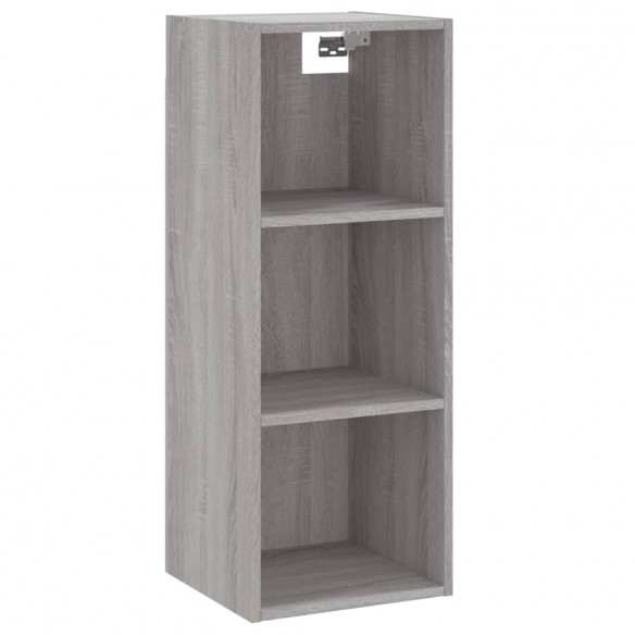 Buffet haut Sonoma gris 34,5x32,5x180 cm Bois d'ingénierie