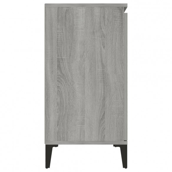 Buffet Sonoma gris 104x35x70 cm Bois d'ingénierie