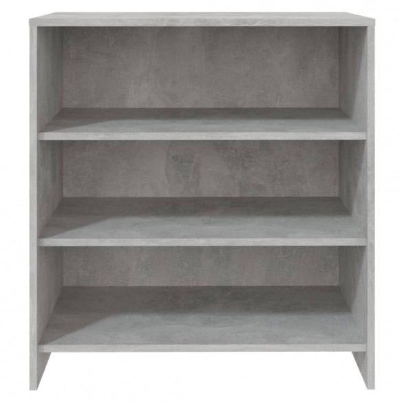 Buffet Gris béton 70x40,5x75 cm Aggloméré