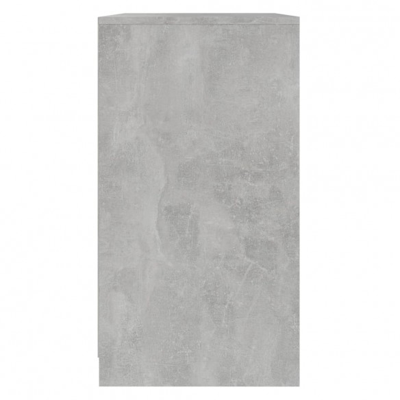 Buffet Gris béton 70x40,5x75 cm Aggloméré